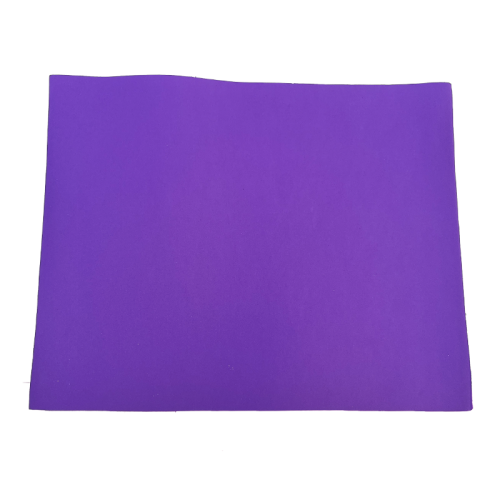 Planchas goma eva de 40cm x 50cm Violeta