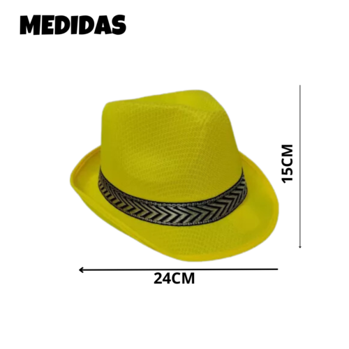 Pack Gorro Tanguero Fluor X 5 Sombreros Tango - Imagen 3