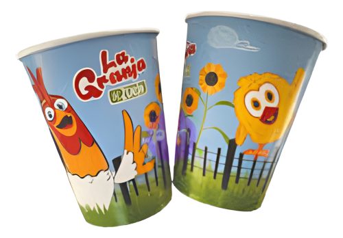 Vasos Descartables X8 Cumpleaños Infantil Disney Personajes - Imagen 19