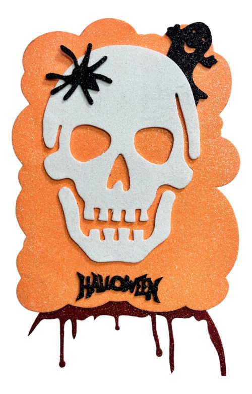 Cartel Decorativo Halloween Calavera Decoracion - Imagen 4