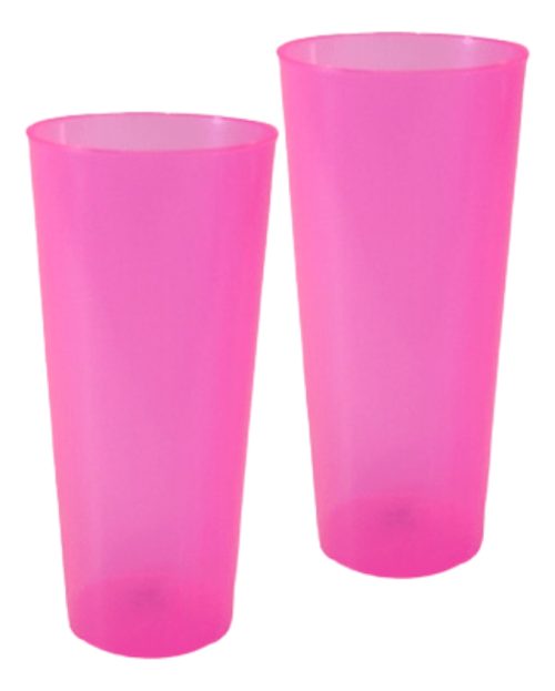 Vaso Trago Largo Plastico Descartable Colores X20 Cumpleaños - Imagen 13