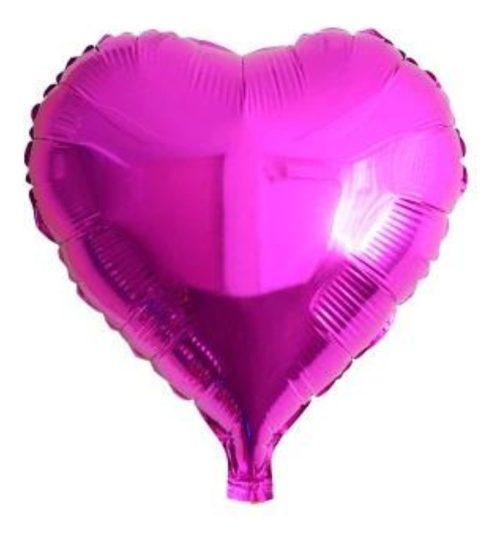 Set Pack Globos Corazón X5u 45cm Fiesta - Imagen 8