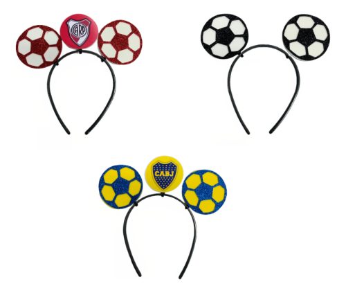 Vincha Futbol Decoracion Equipos X1