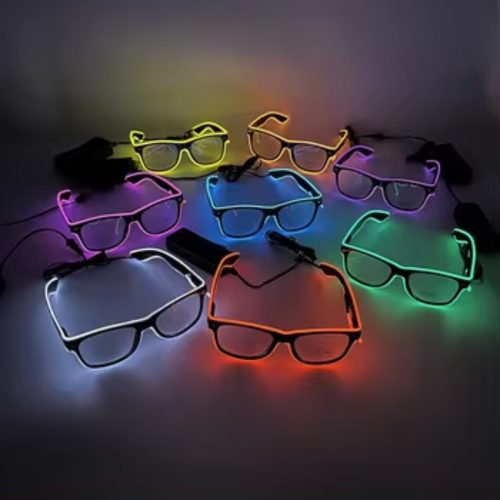 Pack Anteojos Neon Risky Led Premium X3u Colores Varios - Imagen 2