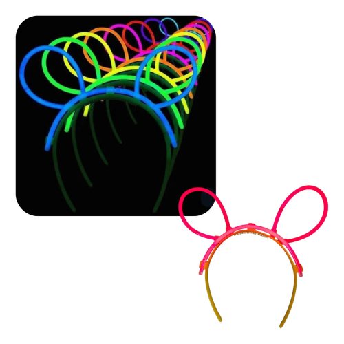 Vincha Luminosa Neon Quimica Cotillon Luminoso