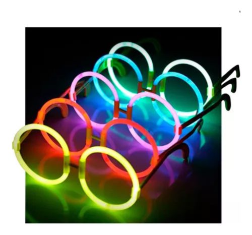 Combo Pack 20 Anteojos Cotillon Carioca Lentes Fluo Neon - Imagen 2