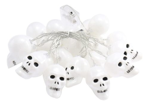 Guirnalda Led Calavera 3m Halloween Craneo Decoracion