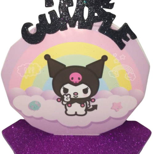Adorno para Torta Kuromi
