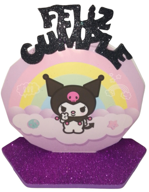 Adorno para Torta Kuromi