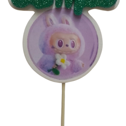 Adorno De Torta Topper Pinches Labubu Decoracion