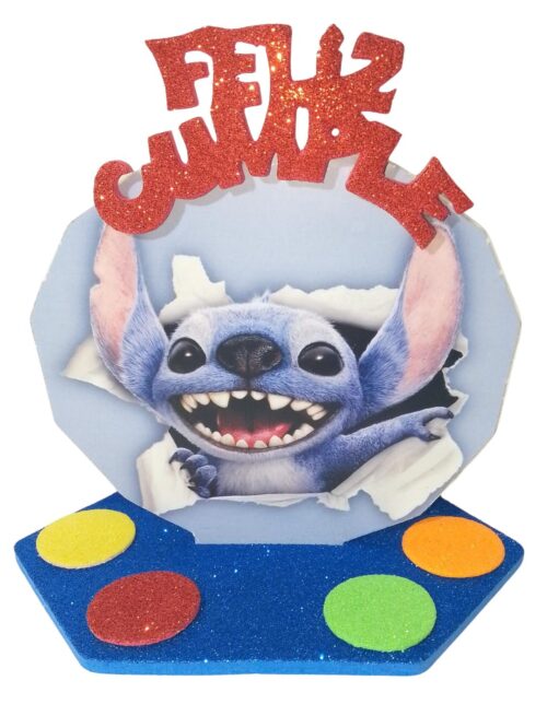 Adorno para torta Stitch