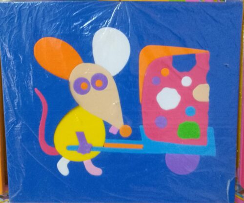 JUEGO DIDÁCTICO ENCASTE RATÓN CON QUESO