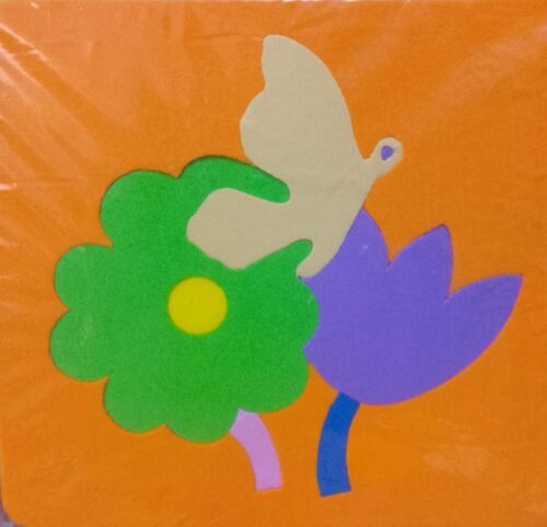 JUEGO DE ENCASTRE FLOR MARIPOSA